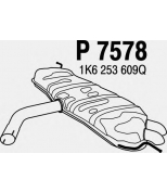 FENNO STEEL - P7578 - Глушитель VW GOLF 1.9TDI 03-